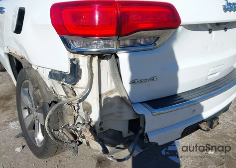 2015 Jeep Grand Cherokee Overland from USA, damaged, VIN 1C4RJFCG1FC211229